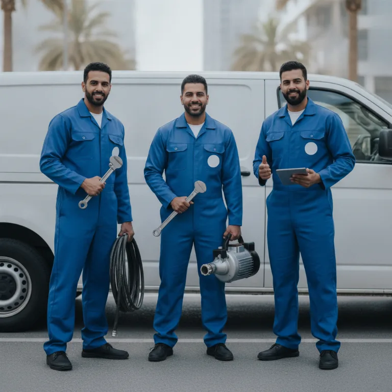 Basement Pumping team in Tarif Kalba
